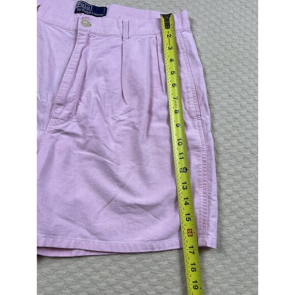 Polo Ralph Lauren Chino Shorts Preppy 6" Inseam‎ | Pink | Mens Size 24 - Picture 8 of 10